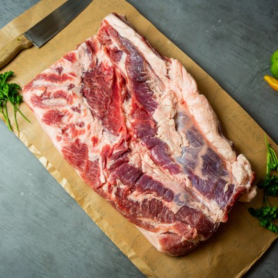 Свинина ребрышки мясные 900 г - купить в Рыжевке